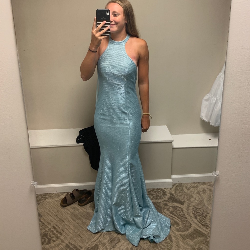 Light Blue Prom Dress